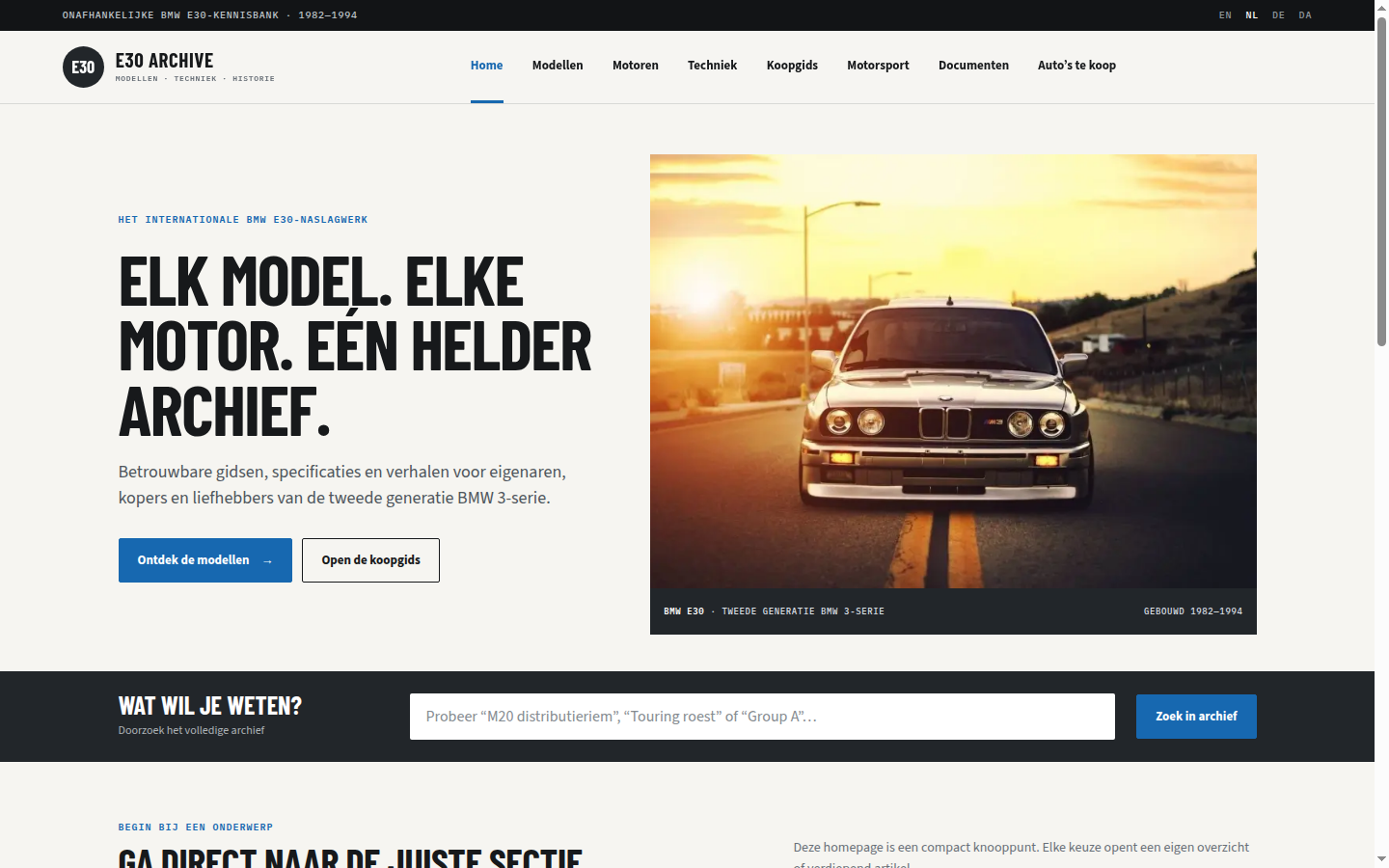 e30archive op laptop